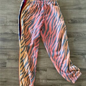 Aviator nation zebra sweatpants